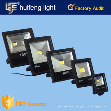 led high lumen high power 10W 20W 30W 50W 70W 100W floodlight